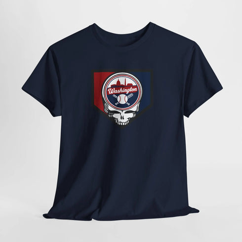 Grateful Dead - Washington Nationals Grateful Dead Steal Your Face T-Shirt - MLB - StealieShop